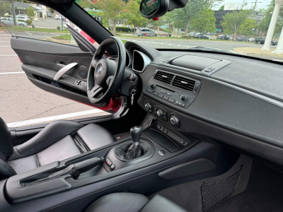 2006 BMW Z4 M Coupe in Imola Red 2 over Black Nappa