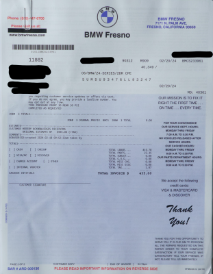 2006 BMW Z4 M Coupe in Black Sapphire Metallic over Black Extended Nappa
