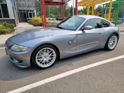 2006 BMW Z4 M Coupe in Silver Gray Metallic over Light Sepang Bronze Nappa