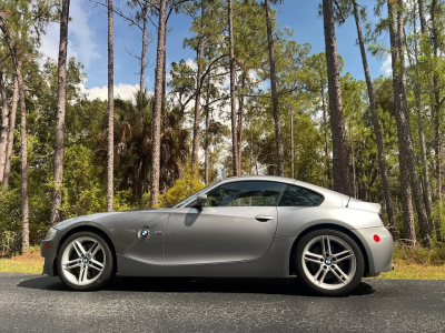 2006 BMW Z4 M Coupe in Silver Gray Metallic over Black Extended Nappa