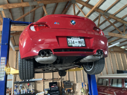 2006 BMW Z4 M Coupe in Imola Red 2 over Imola Red Nappa