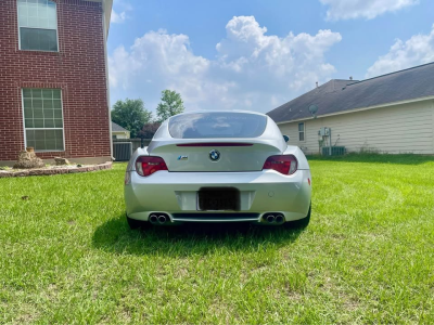 2006 BMW Z4 M Coupe in Titanium Silver Metallic over Dark Sepang Brown Nappa