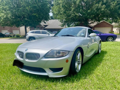 2006 BMW Z4 M Coupe in Titanium Silver Metallic over Dark Sepang Brown Nappa