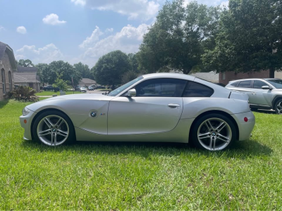 2006 BMW Z4 M Coupe in Titanium Silver Metallic over Dark Sepang Brown Nappa