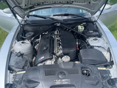 2006 BMW Z4 M Coupe in Titanium Silver Metallic over Dark Sepang Brown Nappa