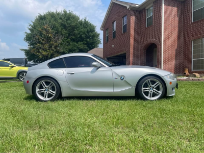 2006 BMW Z4 M Coupe in Titanium Silver Metallic over Dark Sepang Brown Nappa