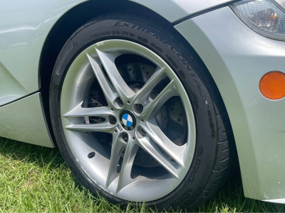 2006 BMW Z4 M Coupe in Titanium Silver Metallic over Dark Sepang Brown Nappa