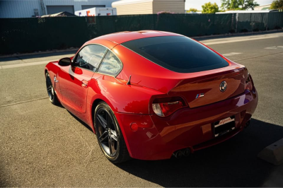 2006 BMW Z4 M Coupe in Imola Red 2 over Light Sepang Bronze Nappa