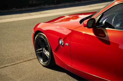 2006 BMW Z4 M Coupe in Imola Red 2 over Light Sepang Bronze Nappa