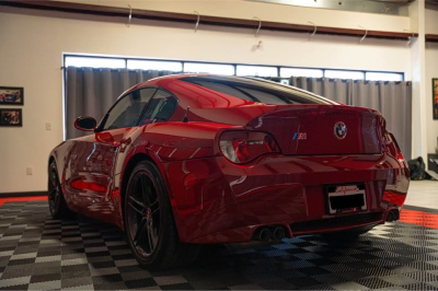 2006 BMW Z4 M Coupe in Imola Red 2 over Light Sepang Bronze Nappa