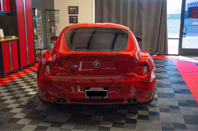 2006 BMW Z4 M Coupe in Imola Red 2 over Light Sepang Bronze Nappa