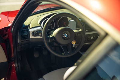 2006 BMW Z4 M Coupe in Imola Red 2 over Light Sepang Bronze Nappa