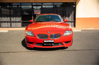 2006 BMW Z4 M Coupe in Imola Red 2 over Light Sepang Bronze Nappa