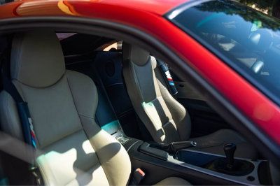 2006 BMW Z4 M Coupe in Imola Red 2 over Light Sepang Bronze Nappa