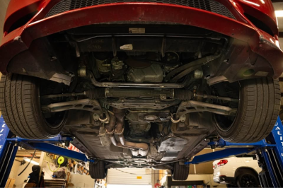 2006 BMW Z4 M Coupe in Imola Red 2 over Light Sepang Bronze Nappa