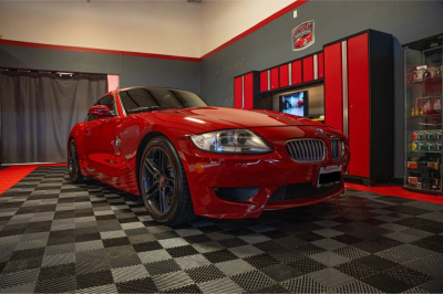 2006 BMW Z4 M Coupe in Imola Red 2 over Light Sepang Bronze Nappa