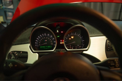 2006 BMW Z4 M Coupe in Imola Red 2 over Light Sepang Bronze Nappa