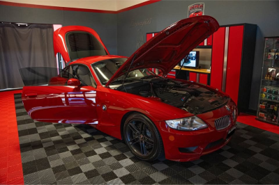 2006 BMW Z4 M Coupe in Imola Red 2 over Light Sepang Bronze Nappa