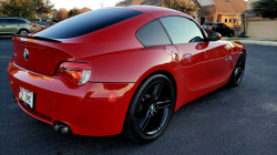 2006 BMW Z4 M Coupe in Imola Red 2 over Light Sepang Bronze Extended Nappa
