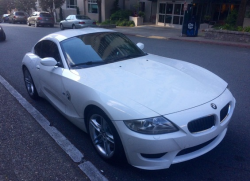 2006 BMW Z4 M Coupe in Alpine White III over Black Extended Nappa