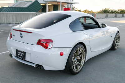 2006 BMW Z4 M Coupe in Alpine White III over Black Extended Nappa