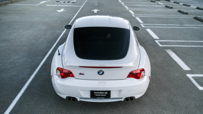 2006 BMW Z4 M Coupe in Alpine White III over Black Extended Nappa
