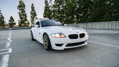 2006 BMW Z4 M Coupe in Alpine White III over Black Extended Nappa
