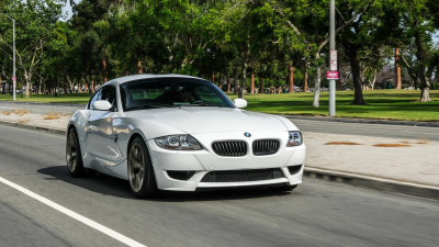 2006 BMW Z4 M Coupe in Alpine White III over Black Extended Nappa