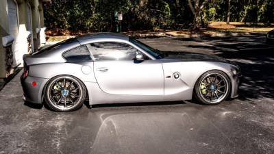 2006 BMW Z4 M Coupe in Silver Gray Metallic over Dark Sepang Brown Nappa