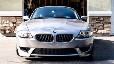 2006 BMW Z4 M Coupe in Silver Gray Metallic over Dark Sepang Brown Nappa