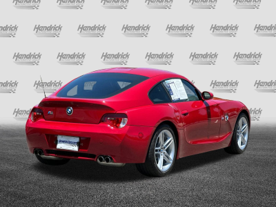 2007 BMW Z4 M Coupe in Imola Red 2 over Imola Red Nappa