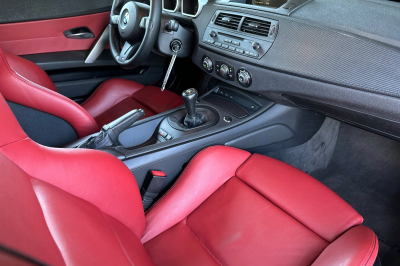 2007 BMW Z4 M Coupe in Imola Red 2 over Imola Red Nappa