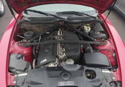 2007 BMW Z4 M Coupe in Imola Red 2 over Black Nappa