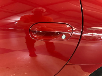 2007 BMW Z4 M Coupe in Imola Red 2 over Imola Red Nappa