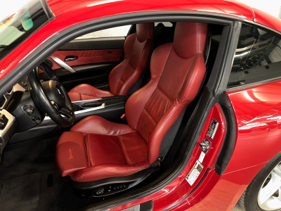 2007 BMW Z4 M Coupe in Imola Red 2 over Imola Red Nappa