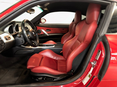 2007 BMW Z4 M Coupe in Imola Red 2 over Imola Red Nappa