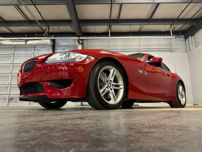2007 BMW Z4 M Coupe in Imola Red 2 over Imola Red Nappa