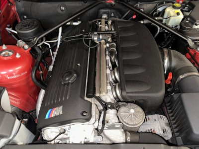 2007 BMW Z4 M Coupe in Imola Red 2 over Imola Red Nappa