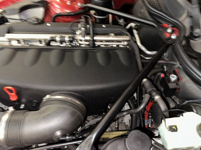 2007 BMW Z4 M Coupe in Imola Red 2 over Imola Red Nappa