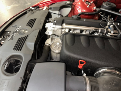 2007 BMW Z4 M Coupe in Imola Red 2 over Imola Red Nappa