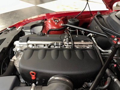 2007 BMW Z4 M Coupe in Imola Red 2 over Imola Red Nappa