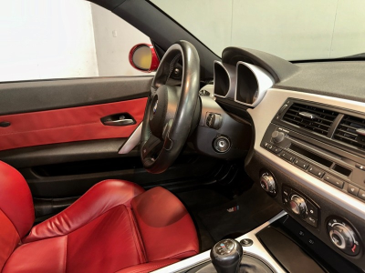 2007 BMW Z4 M Coupe in Imola Red 2 over Imola Red Nappa