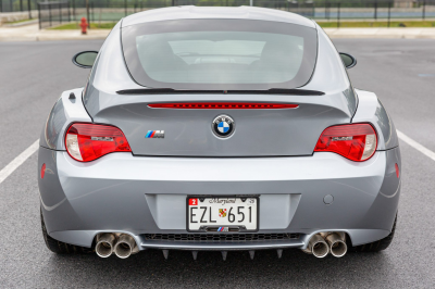 2007 BMW Z4 M Coupe in Silver Gray Metallic over Black Nappa