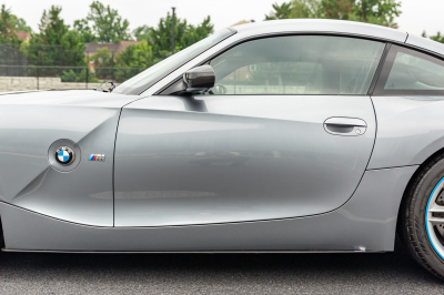 2007 BMW Z4 M Coupe in Silver Gray Metallic over Black Nappa