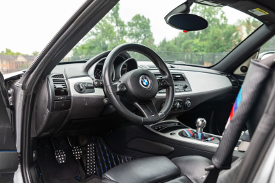 2007 BMW Z4 M Coupe in Silver Gray Metallic over Black Nappa