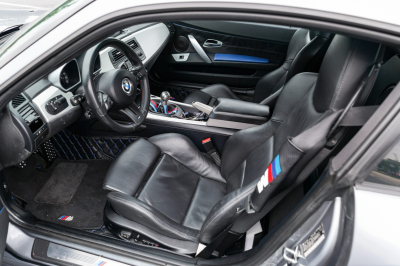 2007 BMW Z4 M Coupe in Silver Gray Metallic over Black Nappa