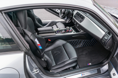 2007 BMW Z4 M Coupe in Silver Gray Metallic over Black Nappa