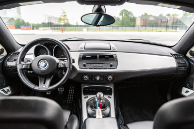 2007 BMW Z4 M Coupe in Silver Gray Metallic over Black Nappa