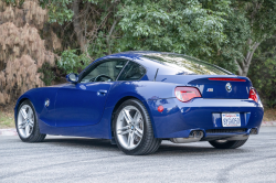2007 BMW Z4 M Coupe in Interlagos Blue Metallic over Black Nappa