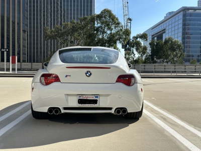 2007 BMW Z4 M Coupe in Alpine White III over Imola Red Nappa